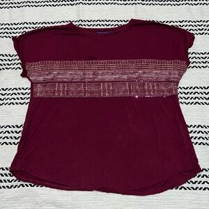 Apt. 9 Sequin Gem Stretchy Shirt